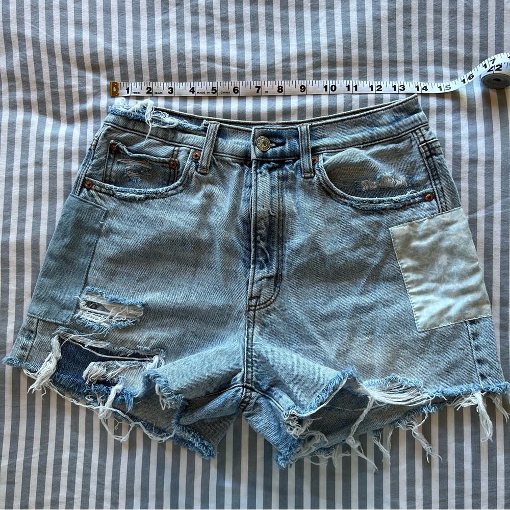 NWOT American Eagle Super High Rise Denim 90s Boyfriend Shorts